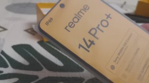 Распаковка realme 14 Pro+ 5G