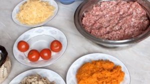 Мясные корзиночки с грибами