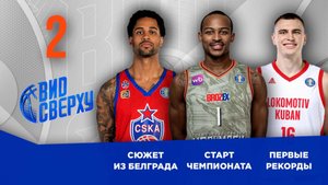 Вид сверху | Выпуск №2 | Суперкубок-2025 | Старт регулярного чемпионата | Баскетбольные и смешные
