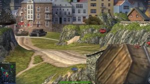 Играю в Tanks Blitz - Нагиб на американской ПТ-САУ 5 уровня M10 Wolverine