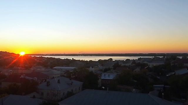 1 октября 2025 года. Вольск. первый морозец
