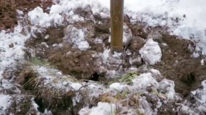 Копка и бурение колодцев зимой от компании ПТК