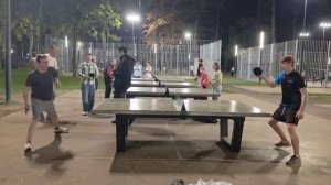 Красивый момент с матча в парке города Лобни