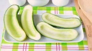 Лодочки из огурцов с крабовыми палочками