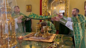 МИТРОПОЛИТ ИГНАТИЙ СОВЕРШИЛ БОЖЕСТВЕННУЮ ЛИТУРГИЮ В ПОКРОВСКОМ СОБОРЕ Г. САРАТОВА