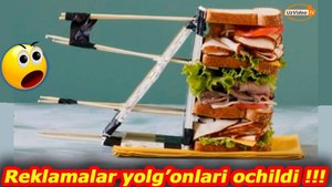 Reklama uchun ovqatlarni qanday sur’atga oladilar 777 - Dunyo yolg'onlari !!!