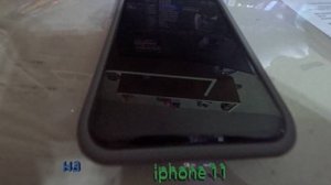 переклейка защитного стекла для iphone 11
