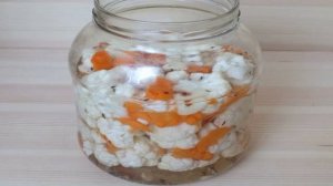 Квашеная цветная капуста