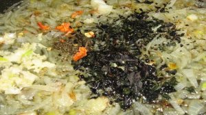 Лобио с гранатом