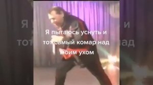 Комар ночью над ухом пародия