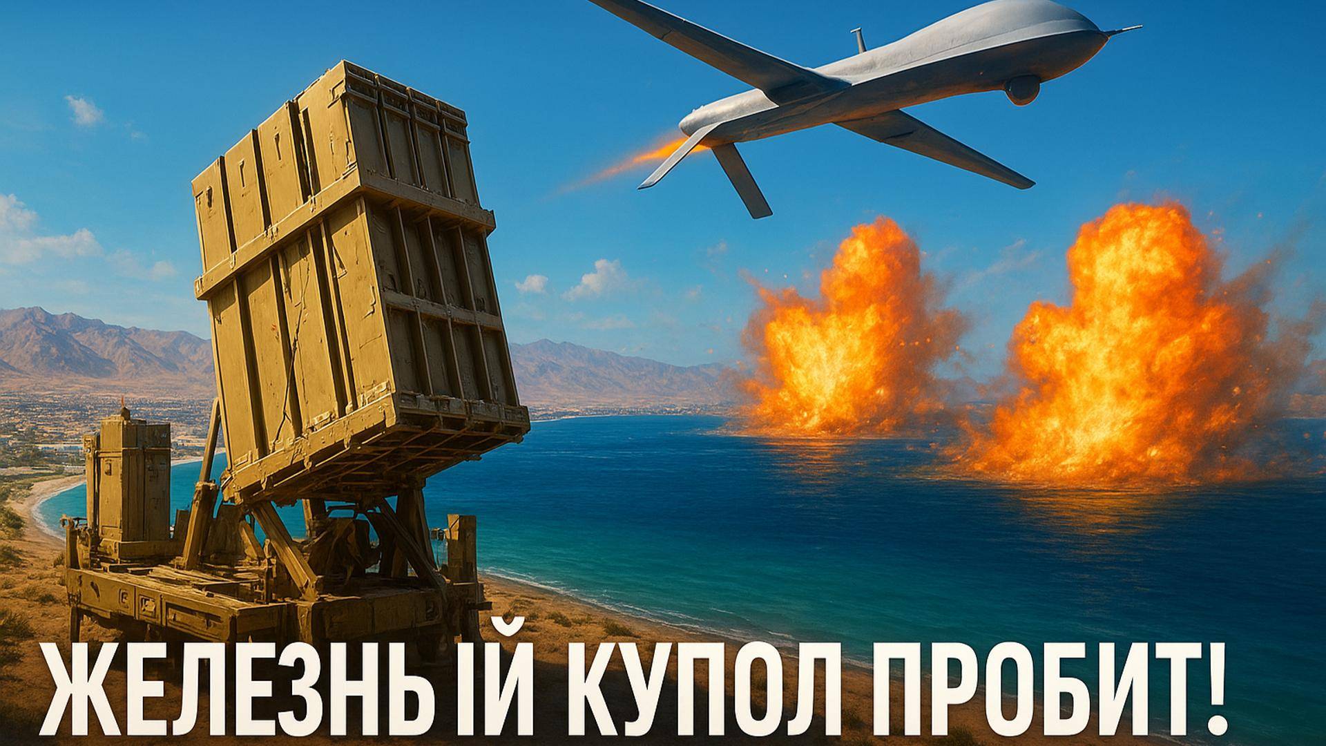 🎯Удар из пустыни: Как дешевый йеменский дрон уничтожил миф о непробиваемой израильской ПВО