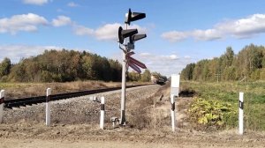 ПОЕЗД ТЕП 70-446 С СООБЩЕНИЕМ МИКУНЬ СЫКТЫВКАР