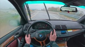 BMW X5 4.4i Neiman Marcus Edition 2001 POV TEST DRIVE