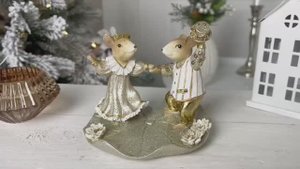 Декоративная фигура БЛЕСТЯЩИЙ ТАНЕЦ, полистоун, 11 см, D45053