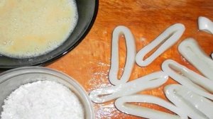 Кальмары в панировке