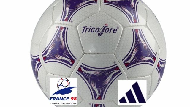 Adidas Tricolore - Ballon officiel de la Coupe du Monde France 98