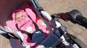 влог с реборном Мишей прогулка