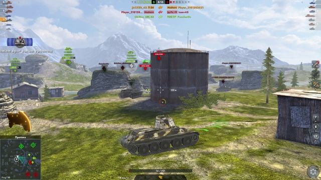 ТАНКИ БЛИЦ ИГРАЕМ С БОТАМИ НА ПОСЛЕДНИХ ПОРАХ