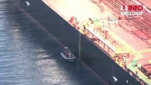 🇫🇷⚔🇷🇺Кадры захвата французским спецназом нефтяного танкера якобы из "российского теневого флота"
