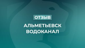 Отзыв Барс Консалт от Альметьевск Водоканал