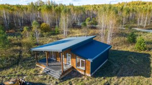 Каркасный дом-2, пос. Увильды, Космос