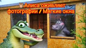 🦉Алиса оживляет фотографии / Мягкие окна