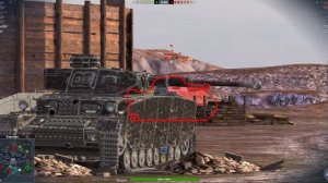 Играю в Tanks Blitz - Нагиб на немецком премиум танке 6 уровня Dicker Max