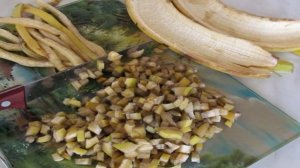 Квас из банановой кожуры