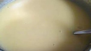 Картофельный суп-пюре с креветками