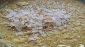 Кокосовые вафли со взбитыми сливками