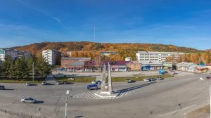 Город Зея. Мазки осенней акварели…