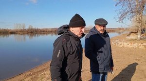 Благоустройство набережной на берегу Чулыма в Ачинске