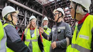 Преподаватели НИТУ МИСИС посетили Лебединский ГОК