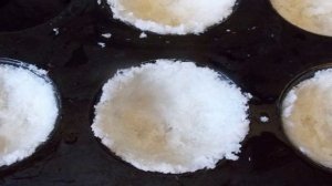 Кокосовые тарталетки с шоколадной начинкой