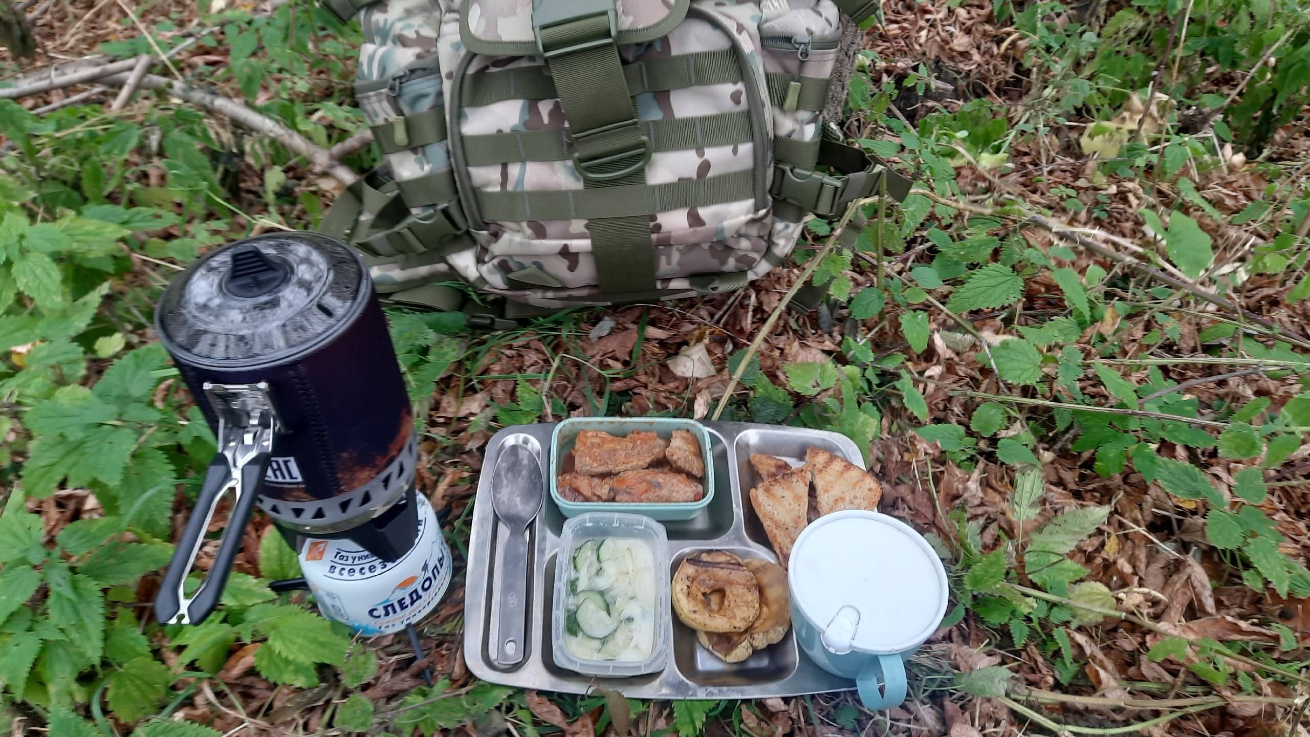 Мормышинг не пошел. Перекус на природе удался