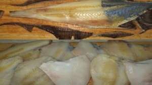 Камбала на сковороде