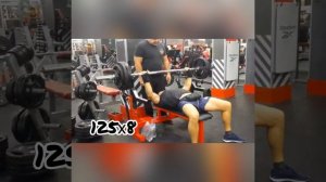 Жим лёжа. Ананьев Дмитрий. 125 кг.