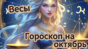 Весы! Гороскоп на октябрь 2025 года!
