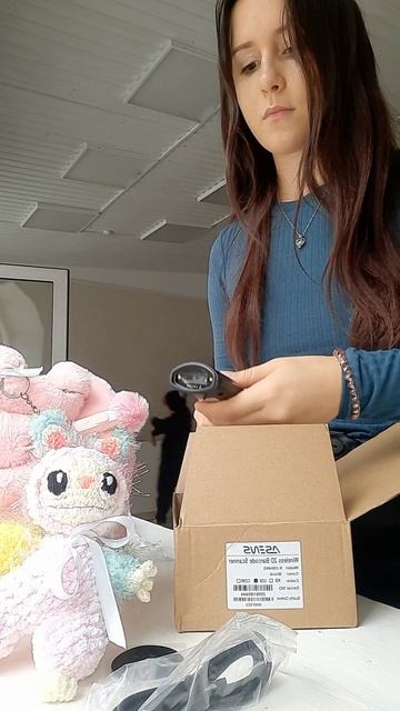 распаковка сканер для ПВЗ 😃 смотреть онлайн