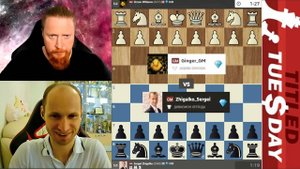 ЩУПАЕМ ПЕШКУ! Саймон Уильямс - Сергей Жигалко 15.07.2025