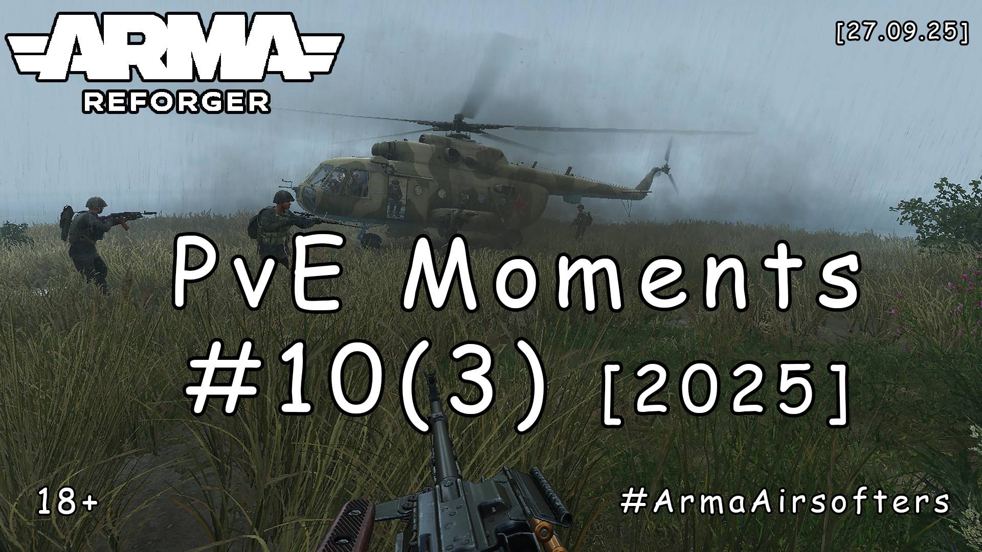ARMA Reforger - PvE моменты #10 (3) - Грабим караваны (БАРС event) [2025] смотреть онлайн