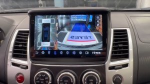 Автомагнитола Teyes CC3 2K 360° для Mitsubishi Pajero Sport 2008-2015