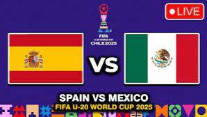 Испания U20 — Мексика U20 Футбол ЧМ 2025. До 20 лет. Чили. Групповой этап Прямая Трансляция
