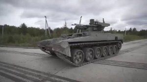 Боевая машина поддержки танков (БМПТ) продемонстрирована "Уралвагонзаводом"