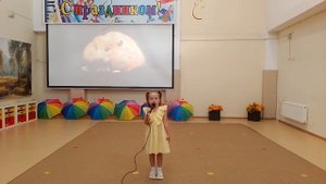 Михайлова Кира 5 лет «Песенка про хомячка»