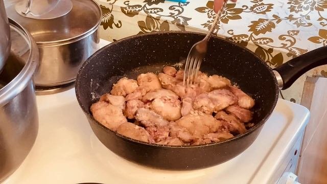 Самая вкусная и нежная куриная печень! Любимое блюдо нашей семьи