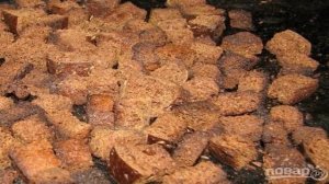 Квас из бородинского хлеба без дрожжей