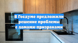 В Госдуме предложили решение проблемы с домами-призраками