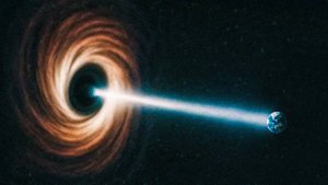 Затерянная в космосе чёрная дыра 🌌 Гигант вернулась 😱✨