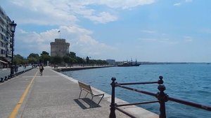 Салоники!Набережная!